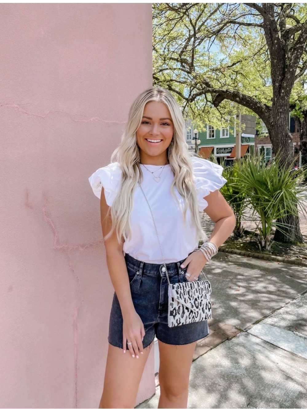 Express Washed Black Jean Shorts